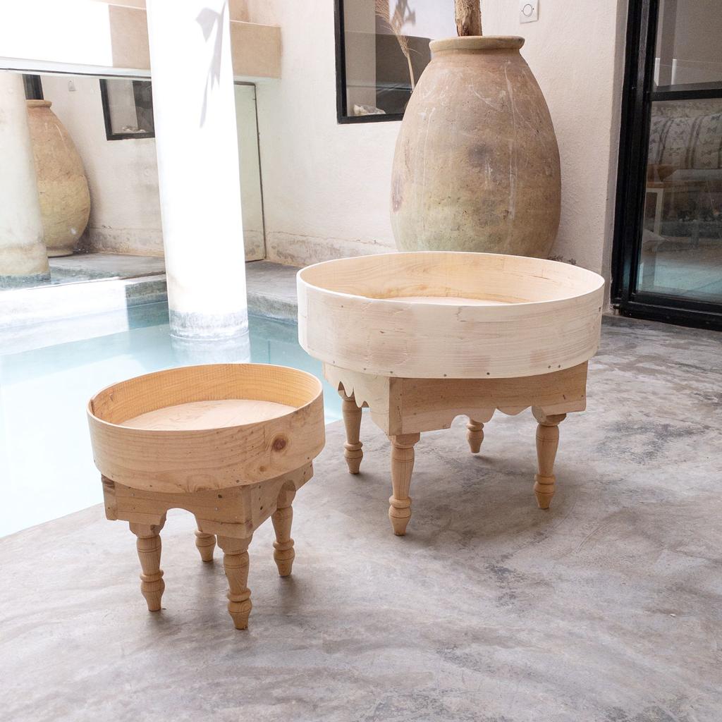 Set of 2 wooden coffee table, moroccan coffe table, traditional table, berber cedar coffe table, elmowood table, wood table, home table