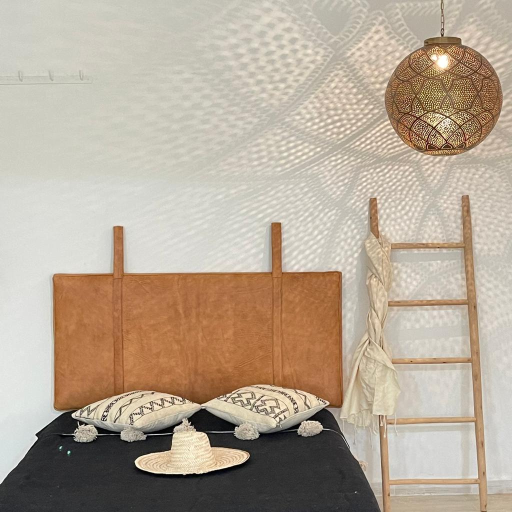 Home Living, Handmade head of bed, for livingroom, Hanging bed board, bedroom headboard, for love, decoration home, artisanat deco, morocco