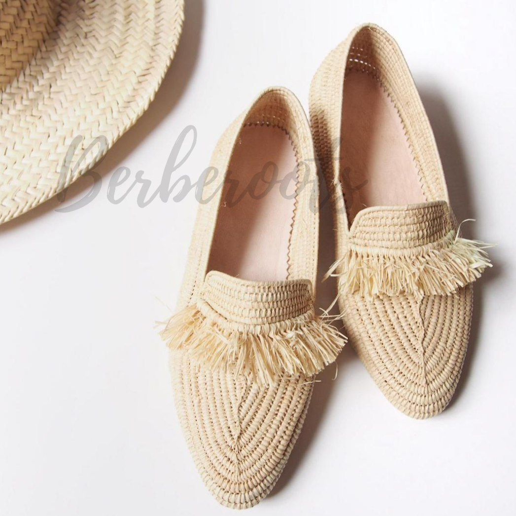 Moroccan raffia shoes, women summer sandals, raffia plateau sandals, moroccan shoes, girls sandals, mules, marrakech, moroccan babouche