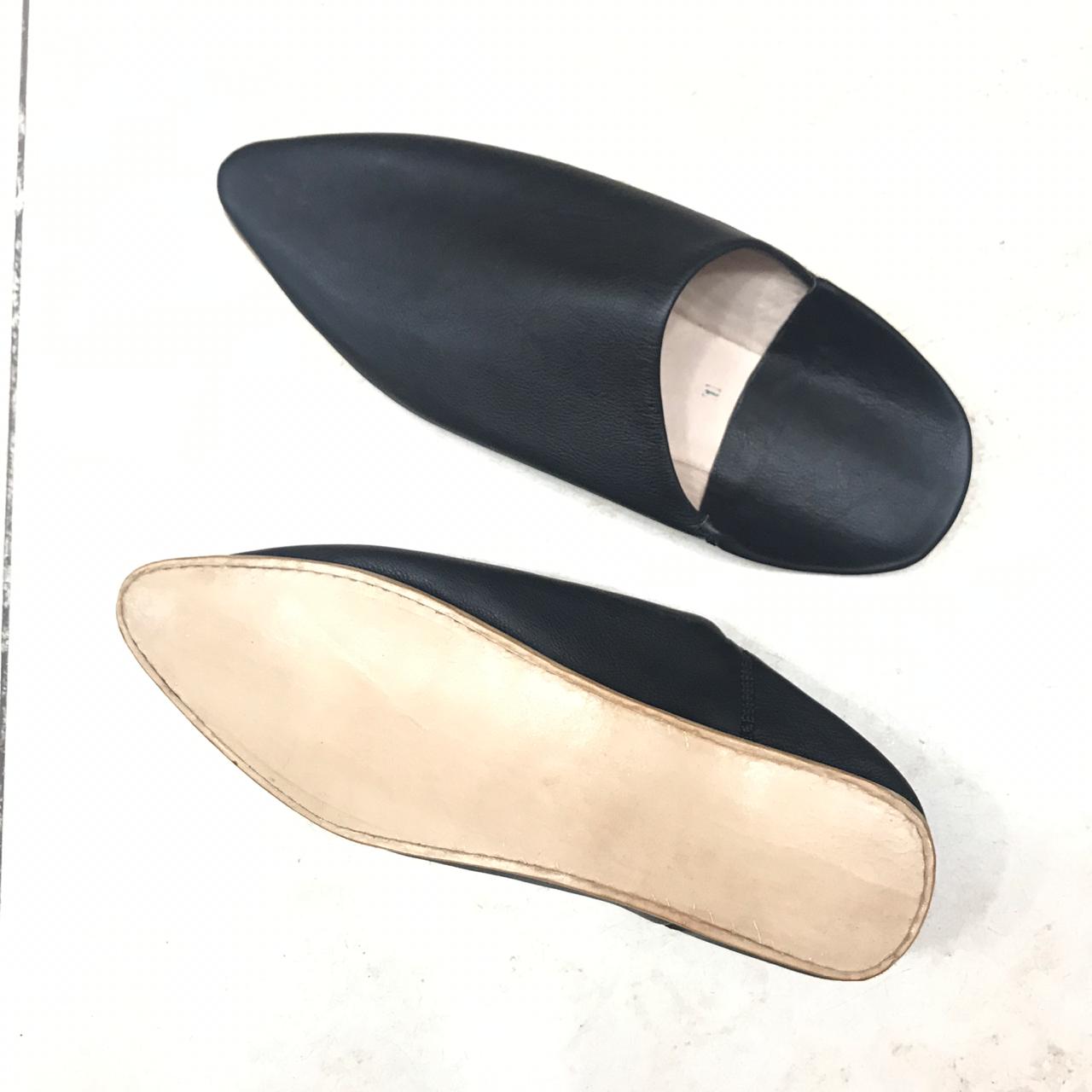 Moroccan Leather, Soft Sheepskin Slippers Babouche Maroc, Flat Moroccan Shoes, Shoes, handmade fes marrakech