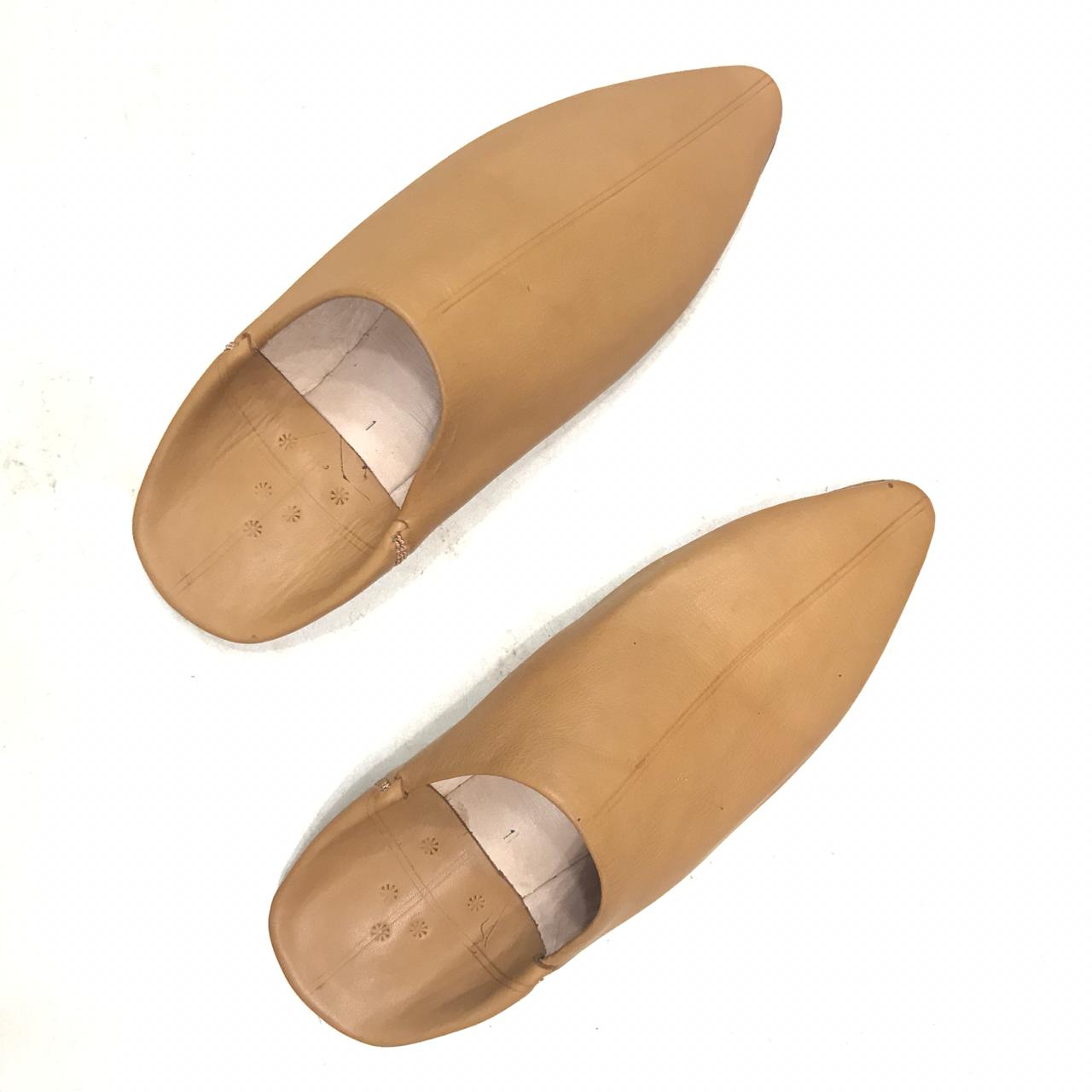 Moroccan Leather, Soft Sheepskin Slippers Babouche Maroc, Flat Moroccan Shoes, Shoes, handmade fes marrakech