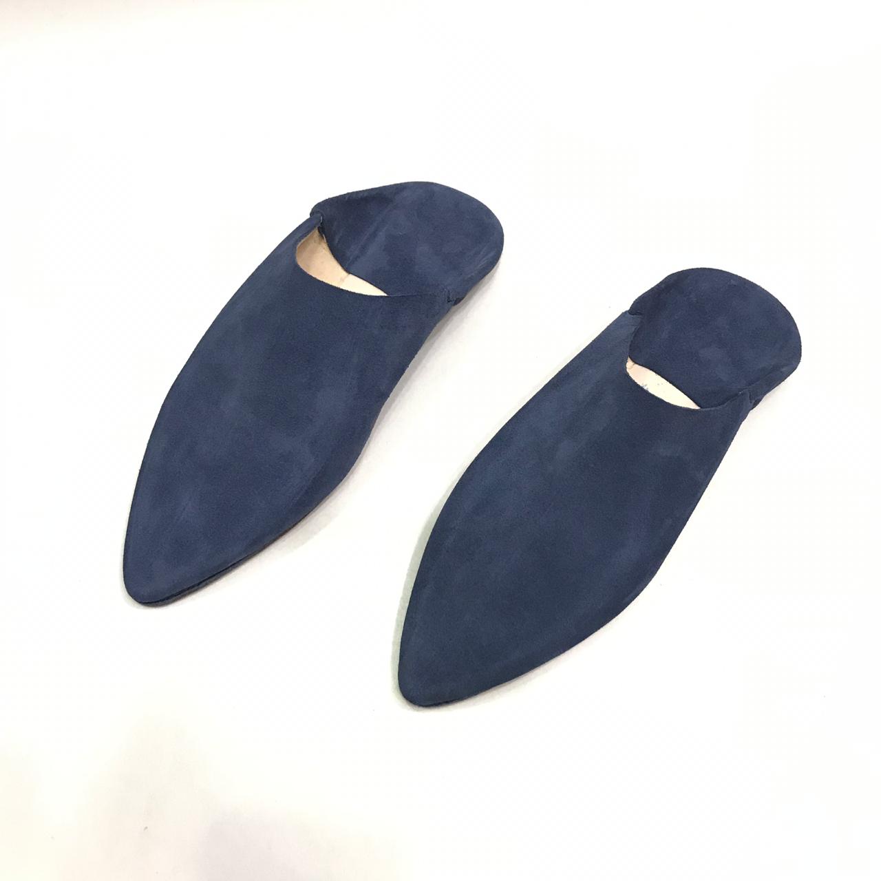 Suede Moroccan Slippers, Soft & High Quality Moroccan Shoes, Sheepskin Slippers, Moccasins men's Slippers, Babouche Maroc, handmade