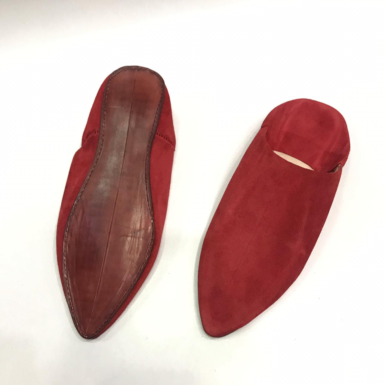 Suede Moroccan Slippers, Soft & High Quality Moroccan Shoes, Sheepskin Slippers, Moccasins men's Slippers, Babouche Maroc, handmade