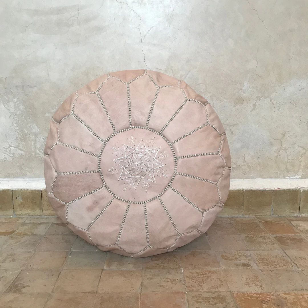 Moroccan Pouf Ottoman