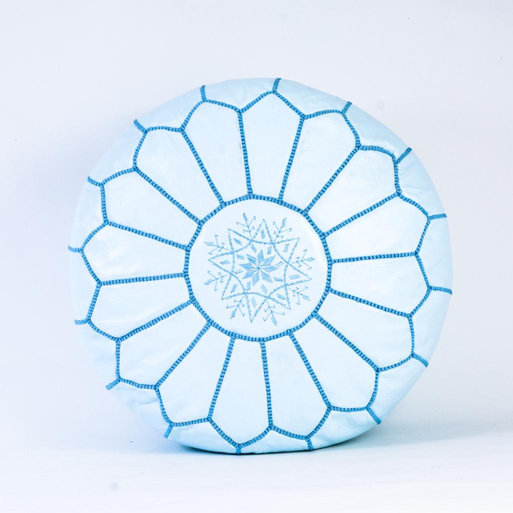 Moroccan Pouf Ottoman