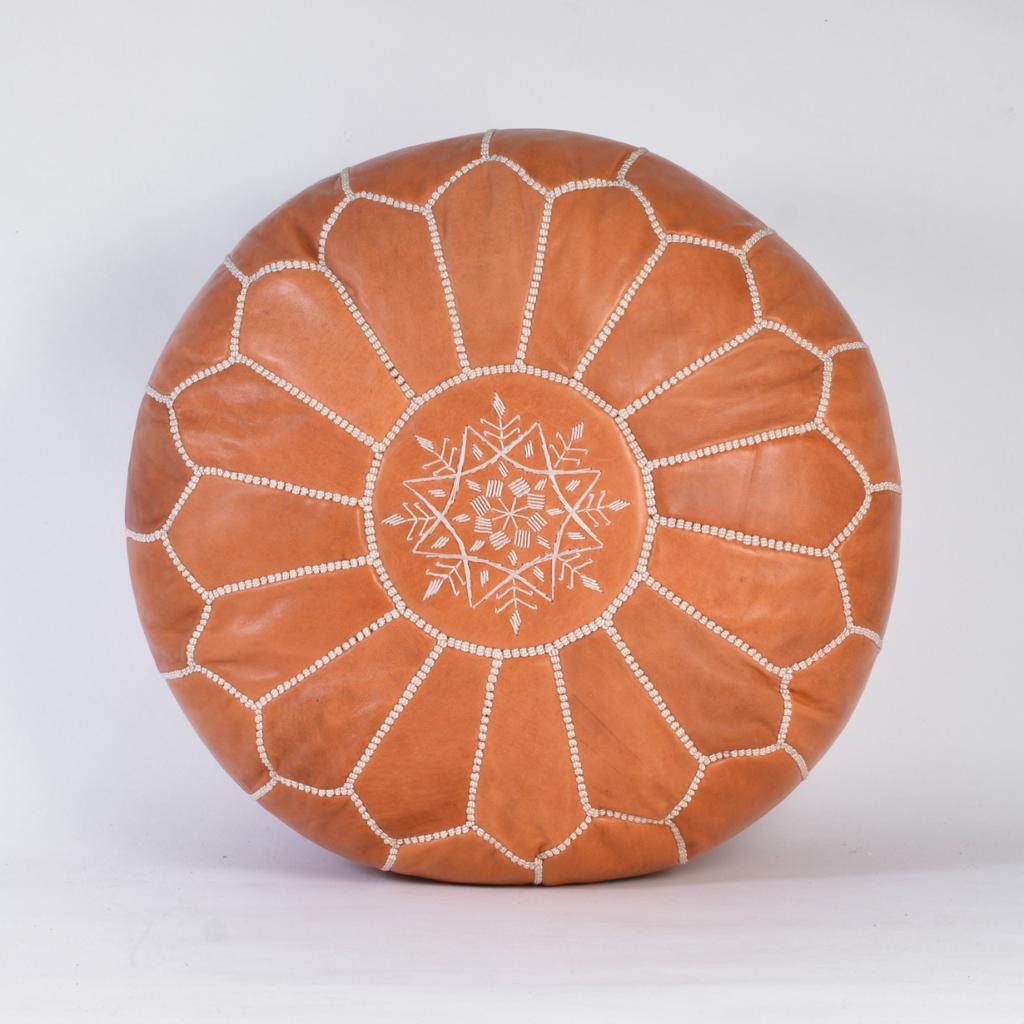 Moroccan Pouf Ottoman