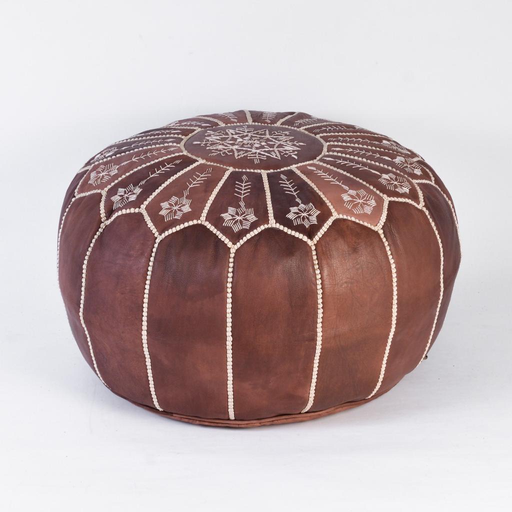 Moroccan Pouf Ottoman