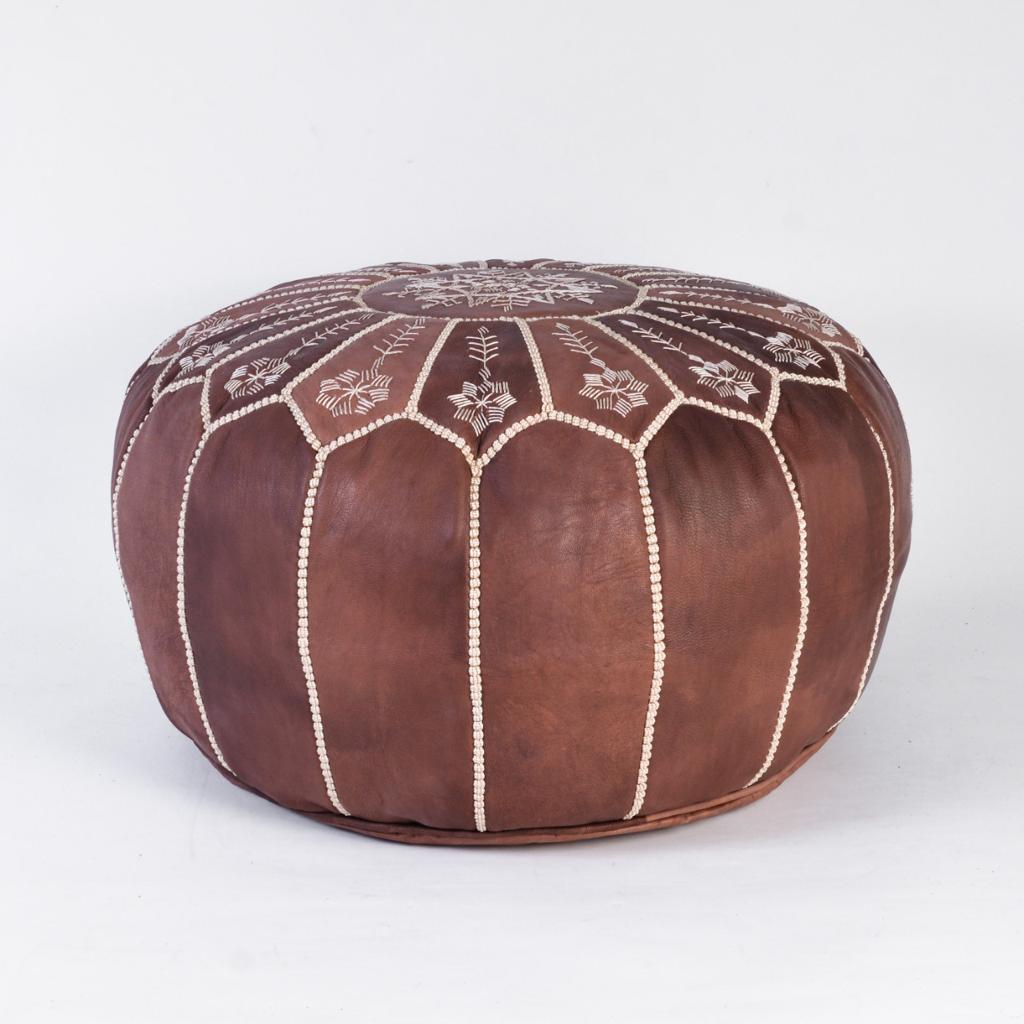 Moroccan Pouf Ottoman