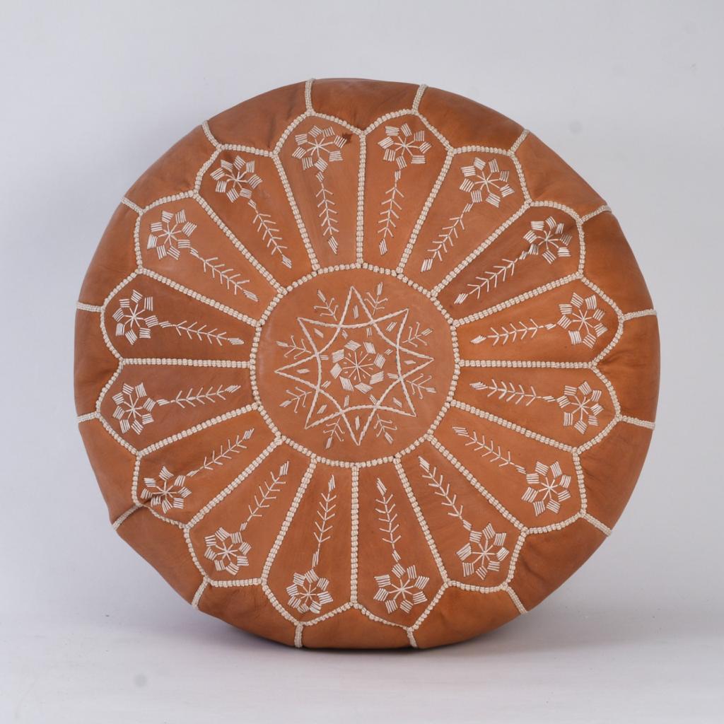 Moroccan Pouf Ottoman