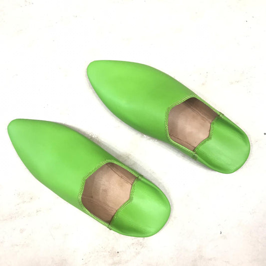 Moroccan Leather, Soft Sheepskin Slippers Babouche Maroc, Flat Moroccan Shoes, Shoes, handmade fes marrakech
