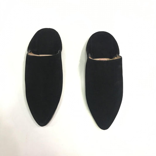 Suede Moroccan Slippers, Soft & High Quality Moroccan Shoes, Sheepskin Slippers, Moccasins men's Slippers, Babouche Maroc, handmade