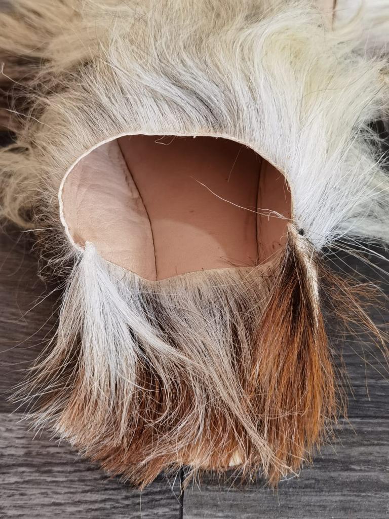 Moroccan Goat Hair Slippers handmade slippers goat hair slippers gi berberoot